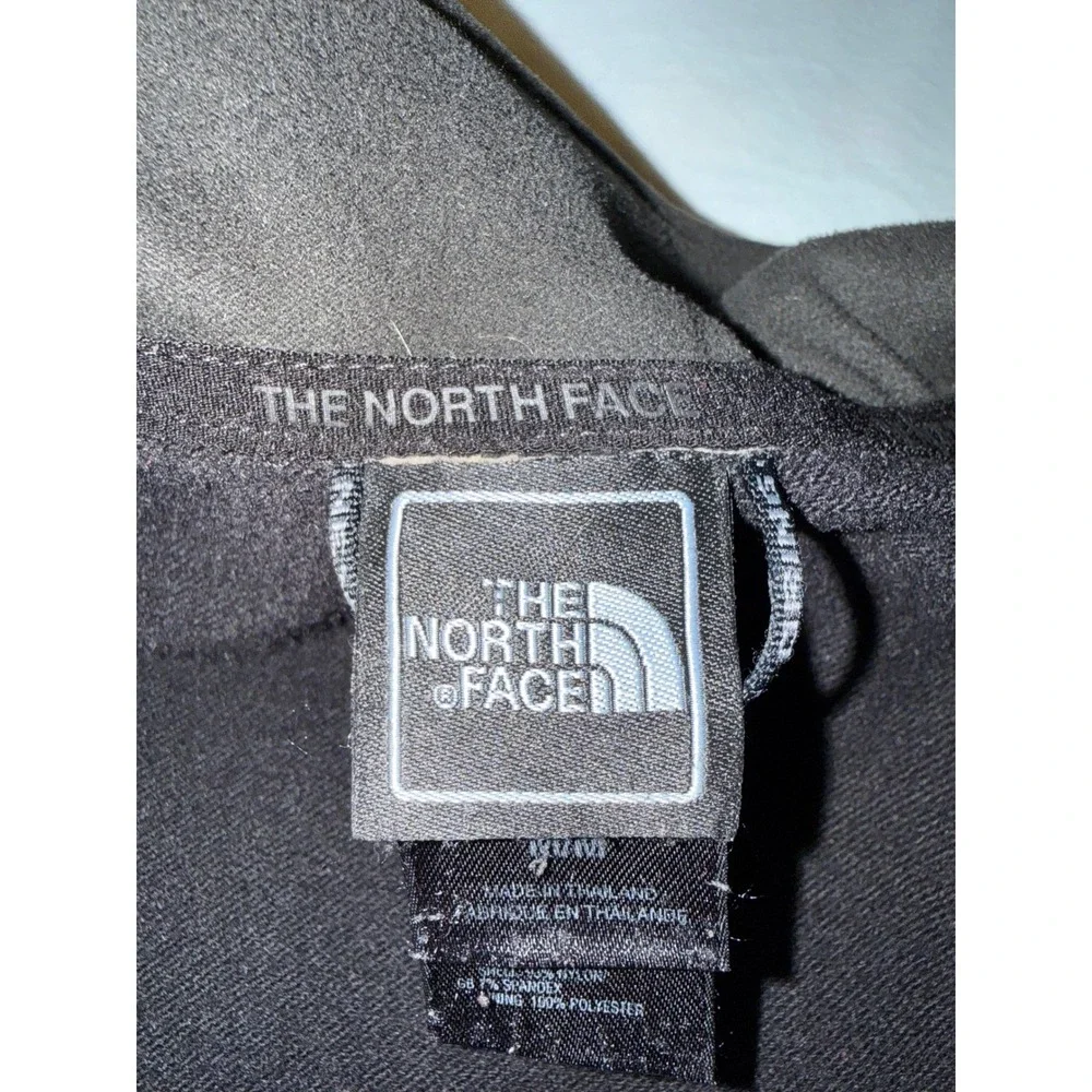 The North Face Mens Apex Softshell Jacket Black‎ Full Zip Mock Neck Size M